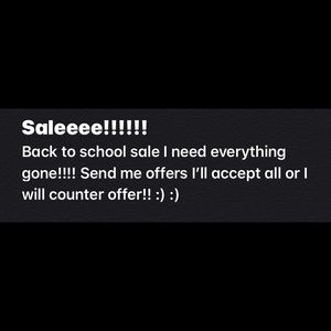 COPY - Saleeee!!! Send Offersss!!